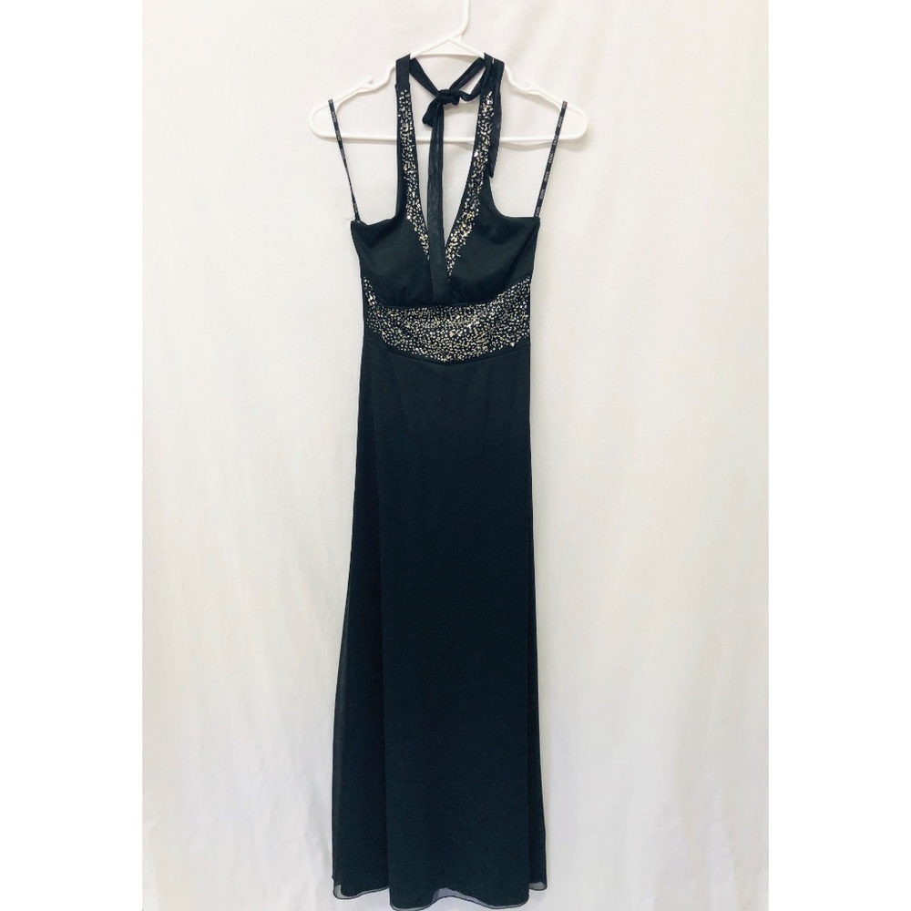 XOXO Beautiful Black Sequined Dress